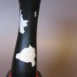 Vintage Ceramic Snowman Hand Bell â 6.5" Tall
