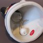 Vintage Ceramic Snowman Hand Bell â 6.5" Tall