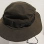 Boonie Hat Green And Black With String Tie Custom Made USA Size Small