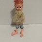 Vintage Hard Plastic Baby Doll, Collectible Doll, Vintage Toy