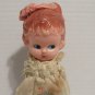 Vintage Hard Plastic Baby Doll, Collectible Doll, Vintage Toy