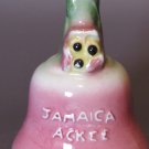Vintage Jamaican Ackee Ceramic Souvenir Bell Vintage Jamaican Ackee Ceramic Souvenir Bell