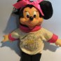 Vintage 1986 Totally Minnie Mouse Plush Doll 80s Disney Applause Rubber Face