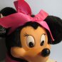 Vintage 1986 Totally Minnie Mouse Plush Doll 80s Disney Applause Rubber Face