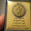 Ganz "Watching Over You" Guardian Angel Personalized Token - BRETT - In Box
