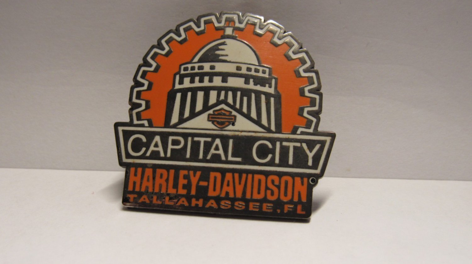 Rare Harley-Davidson Tallahassee FL "Capital City" Dealership Pin - Pre-owned