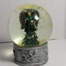 Miniature Angel Snow Globe Figurine 2.5" Tall 1.5" Across Solid Condition Miniature Angel Snow Globe Figurine 2.5" Tall 1.5" Across Solid Condition