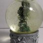 Miniature Angel Snow Globe Figurine 2.5" Tall 1.5" Across Solid Condition