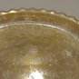 Vintage Carnival Glass Marigold Tray Collectible Vintage Glass Tray Floral