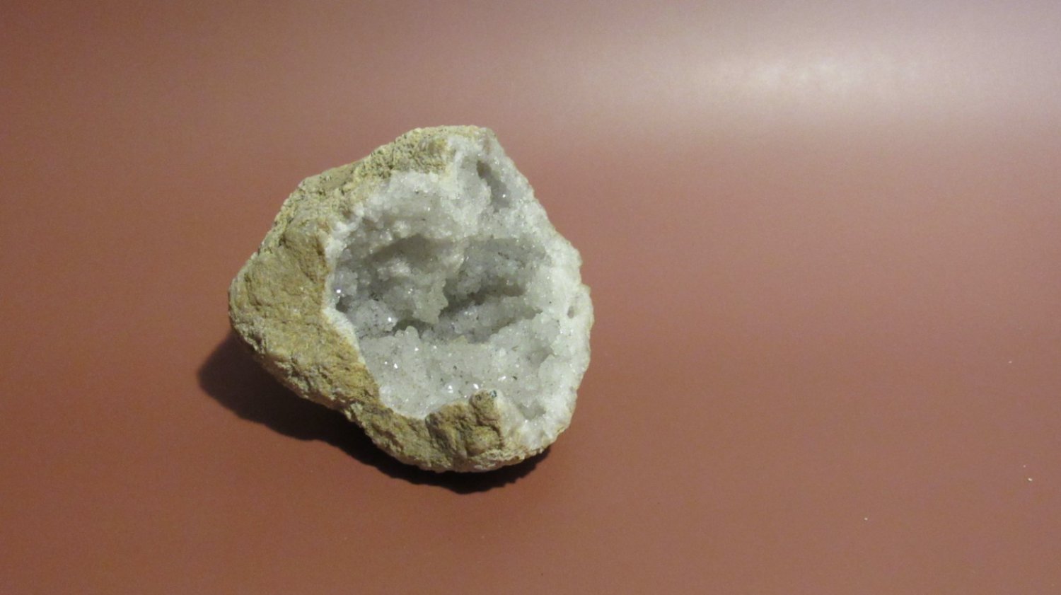 Sparkling Natural Quartz Geode