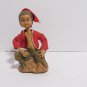 Vintage 1960's Pixie Elf Figurine, Collectible Figurine, 60's Figurine