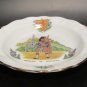Vintage Bone China Souvenir of Scotland Pin Dish – Bagpiper & Thistles – 5"
