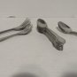 Matching Lot Of Stainless Steel Spoons And Forks Total Of 22 Items