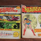 Vintage DC Comic Books Secret Origins #2 & #3 (1973) 20-Cent Covers – Used Lot Vintage DC Comic Books Secret Origins #2 & #3 (1973) 20-Cent Covers – Used Lot