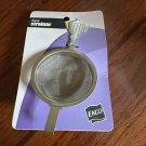 Vintage EKCO Stainless Steel Tea Strainer - Teapot Handle Motif