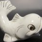 Vintage Porcelain Fish Figurine – Gold Trimmed Accents – Signed Mabel Kasten – 3