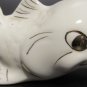 Vintage Porcelain Fish Figurine – Gold Trimmed Accents – Signed Mabel Kasten – 3