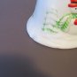 Vintage Porcelain Snowman Christmas Bell &acirc;�� 2&acirc;��