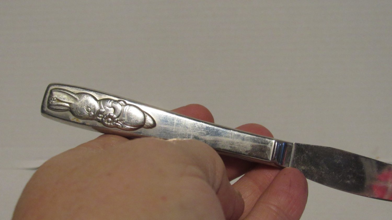 Butter Dinner Knife Bunny Rabbit Stainless 6 5/8&acirc;�� Long For Parties Children Kids