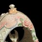 Vintage Music Box Egg Doves Roses Some Enchanted Evening 7&acirc;�� Japan READ
