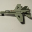 Vintage F-18 Hornet Diecast Fighter Jet - Gray Military Toy Plane Vintage F-18 Hornet Diecast Fighter Jet - Gray Military Toy Plane