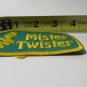 Vintage 1980s Mister Twister Embroidered Patch - Green & Yellow Fishing Tackle