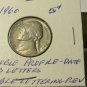1960 Jefferson Nickel – Rare Doubled Die Error? – Double Profile & Lettering