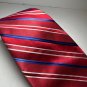 Chaps Red, White And Blue Men's Necktie, Polyester Tie, Men's Tie