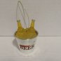 Beer Icebucket Christmas Ornament Plastic Beer Bottle In Ice Bucket Ornament