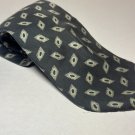 Vintage Envoy All Silk Men's Necktie, Black/Gray Design Tie, Neckties Vintage Envoy All Silk Men's Necktie, Black/Gray Design Tie, Neckties