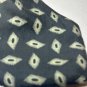Vintage Envoy All Silk Men's Necktie, Black/Gray Design Tie, Neckties