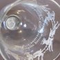 Vintage Etched Glass "Night Before Christmas" Bell - 5.5"