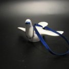 Vintage 1994 Hallmark Peace Dove Ornament - Fine Porcelain - Blue & White