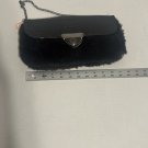 Faux Fur Clutch Purse with Chain Strap and Metal Clasp Faux Fur Clutch Purse with Chain Strap and Metal Clasp