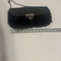 Faux Fur Clutch Purse with Chain Strap and Metal Clasp