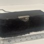 Faux Fur Clutch Purse with Chain Strap and Metal Clasp