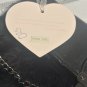 Faux Fur Clutch Purse with Chain Strap and Metal Clasp