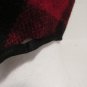 Buffalo Check Trapper Hat WIth Tie Up Ear Flaps And Ear Band Wool Size 6 5/8