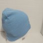 Light Blue Beanie Stocking Cap *holes Live For Ever Patch Sayings Stocking Cap