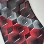 Van Heusen Men's Red/Gray/Black Necktie, Men's Necktie, 100% Polyester