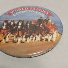 World's Famouse Clydesdales Pin Button Pin Clydesdales Collectible Pin World's Famouse Clydesdales Pin Button Pin Clydesdales Collectible Pin
