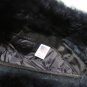 Trapper Hat Nylon With Faux Fur Ear Flaps And Snap Bill Quilted Liner Size Small