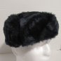 Trapper Hat Nylon With Faux Fur Ear Flaps And Snap Bill Quilted Liner Size Small