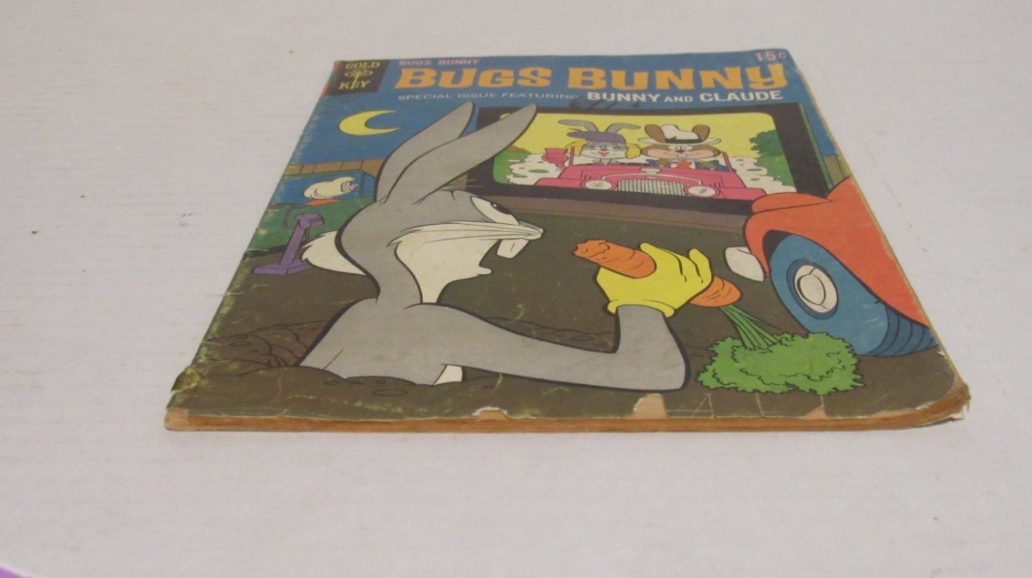 Bugs Bunny 1956 Comic Book Marker On Cover And Rough Cover See Photos