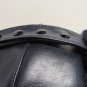 Faux Leather Trapper Hat With Faux Fur Ear Flaps And Snap Up Bill Size 7