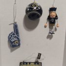 Lot Of Rams Football Ornaments Christmas Tree Ornaments Footbal Rams Lot Of Rams Football Ornaments Christmas Tree Ornaments Footbal Rams