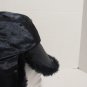 Trapper Hat Nylon With Faux Fur Ear Flaps And Snap Bill Quilted Liner Size M