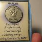 Vintage GANZ Guardian Angel Token "Marilyn" Personalized Keepsake Coin w/ Box