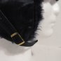 Blue Trapper Hat With Faux Fur Ear Flap And Bill Size Small