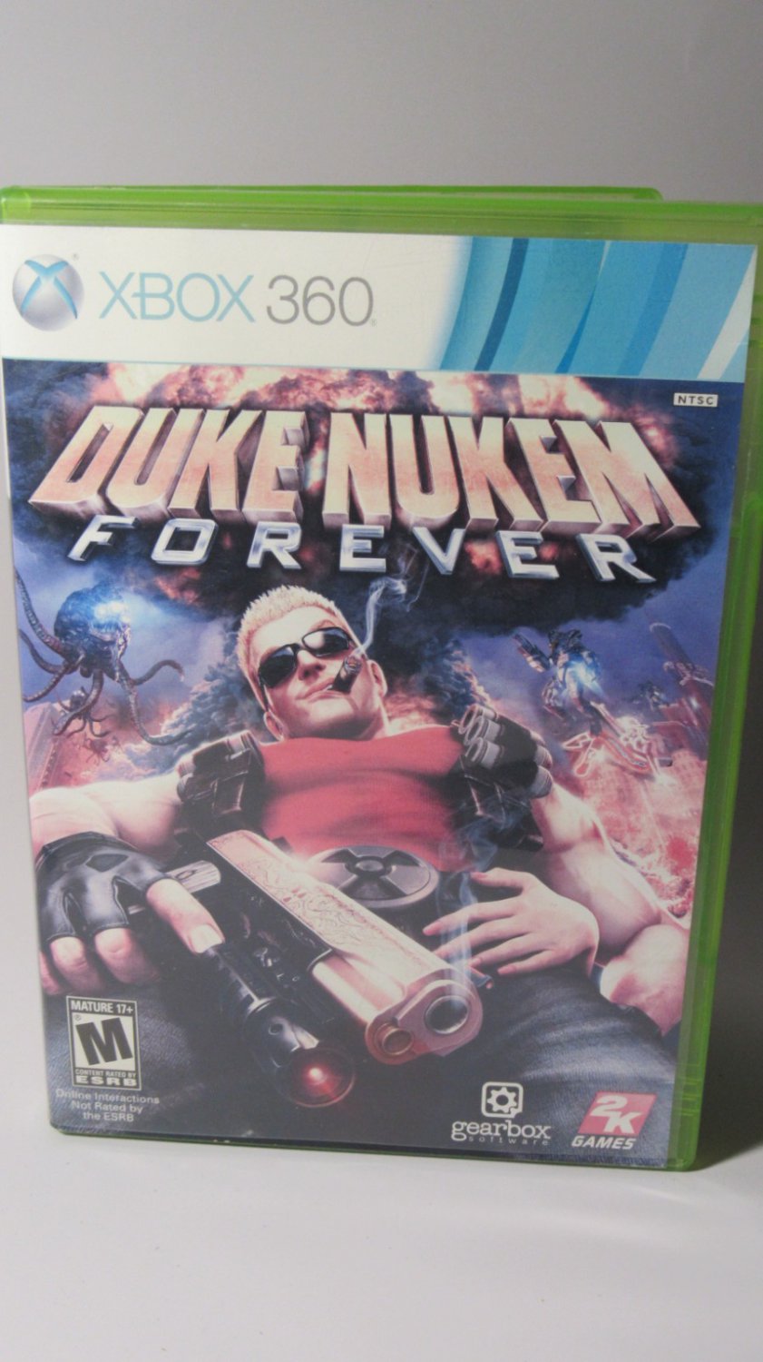 Duke Nukem Forever (Xbox 360, 2011) &acirc;�� Case & Disc ONLY